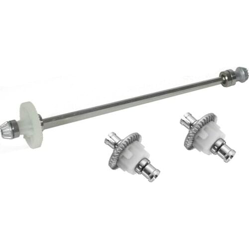 3Pcs Metal Differential Main Axie Drive Shaft Gears Set for Hosim XLH 9125 RC Car Upgrade Parts Accessories