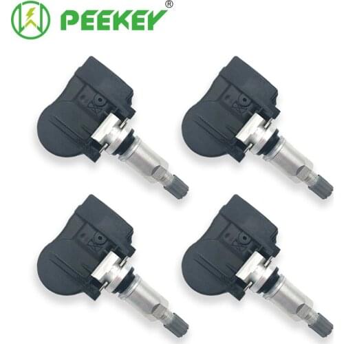 PEEKEY 4 PCS Car Tire Pressure Monitor Sensor TPMS HL9067 8G92-1A189-MA 8G921A159AE 433 For Ford