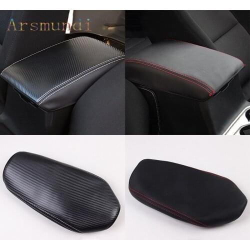 Central console Box Armrest protective sleeve Mat pad For Mazda CX-5 CX5 2017-2020 Auto accessories