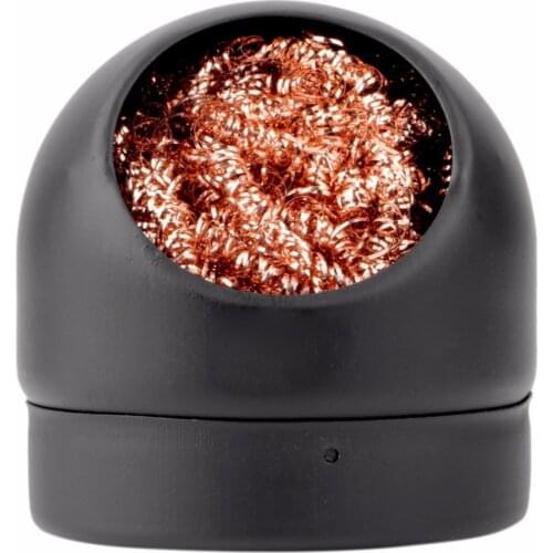 Metal Wire With Stand Set Welding Desoldering Soldering Solder Iron Tip Dross Cleaner Cleaning Steel Ball Mesh Filter Tin Remove