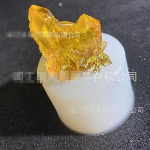 New Silicone Mould Dried Flower Resin Decorative DIY Crystal icicle Crystal cluster Type epoxy resin molds for jewelry