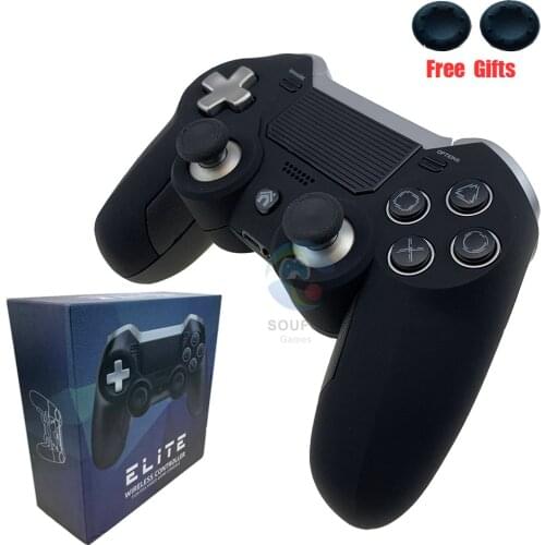 Newest Wireless Bluetooth Dual Vibration Elite Game Console Controller Joystick Built-in Headphone and Speaker jack for PS4/PC
