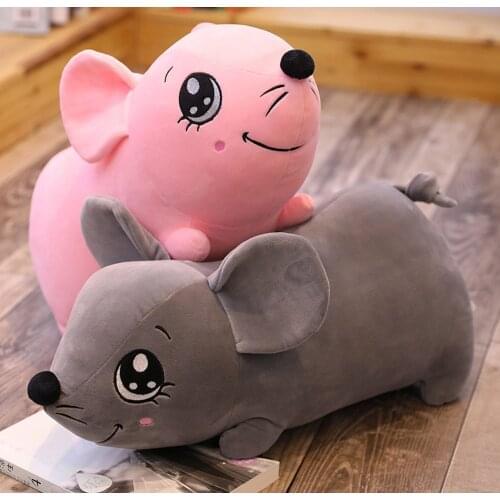 Plush mouse toys Kawaii stuffed animal doll huggable kids toy birthday Christmas gift