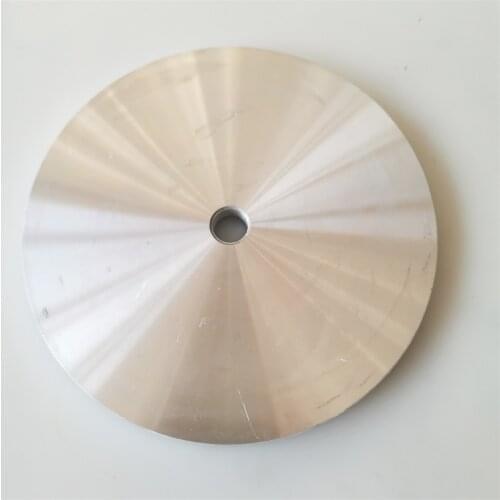 6" Aluminum polishing disc 150MM Flat Abrasive Wheel for Gemstone Grinding machine Gem Faceting Machine Y