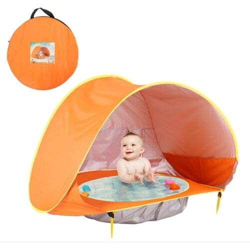 Outdoor Kids Portable Games Beach Tent Build Sun Child Swimming Pool Play House Tent Toys