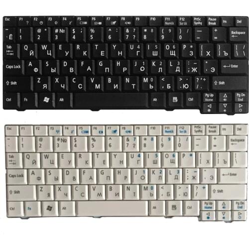 Russian Keyboard for Acer Aspire One ZG5 D150 D210 D250 A110 A150 A150L ZA8 ZG8 KAV60 Emachines EM250 RU Black keyboard