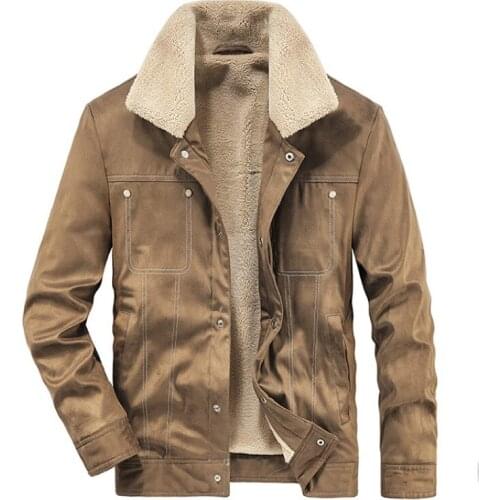 Sayaxiga Men's Suede Jackets
