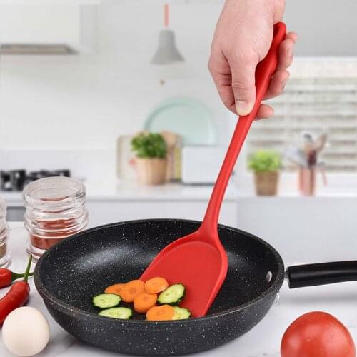 Silicone spatula for cooking non-stick pan Silicone spatula for Chinese cooking kitchen tools set silicone utensils set