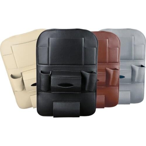 Car storage bag vehicle seat back storage hanging bag rear seat garbage seat back cross-border storage bag