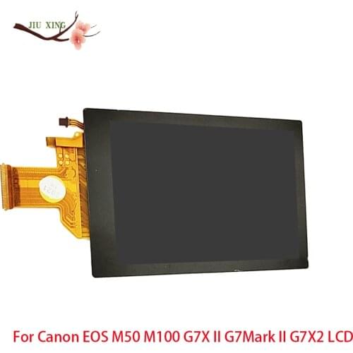 For Canon EOS M50 M100 G7X II G7Mark II G7X2 LCD display screen with backlight Camera Repair Parts