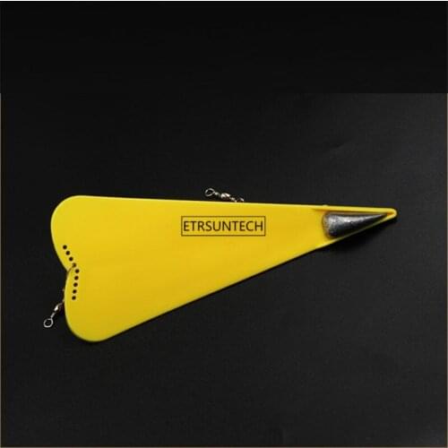 100pcs Fishing Diving Board Plastic Rotating Ring Lead Fishing Accessories Fish Tool Diving Board Fishing Supplies