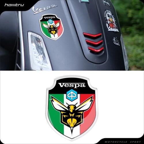 3D Resin Motorcycle Sticker Case for Vespa Sprint Primavera 50 150 150G GTS Touring 946 Decals