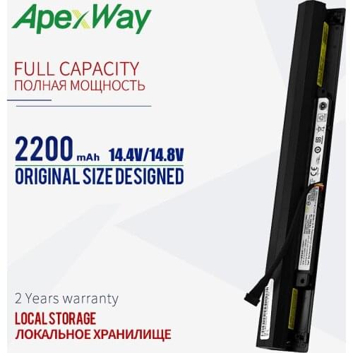 Apexway Laptop Battery For Lenovo M4400 M4450 G550S B40 B50 N40 N50 V4400 L12S4E55 L12M4E55 45N1183 45N1182 45N1186 45N1187