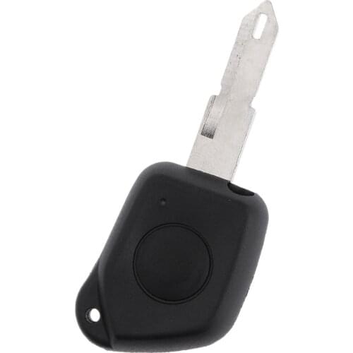 Auto Keyless Entry Remote 1 Button Fob Key Shell Uncut Blade for Peugeot 405
