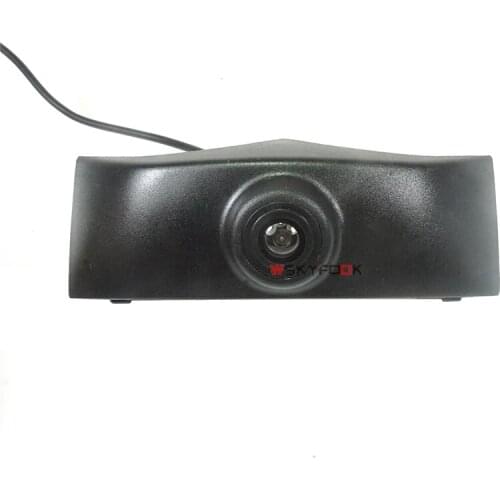 180deg fisheye 1080P/720P AHD CBVS car front brand logo camera for Audi A4L 2019 front grille camera Front view positive Camera