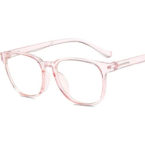 Brands Square Classic Glasses Anti-blue Light Women Plastic Fashion Vintage Men Computer Optics Eyeglasses Myopia Eye Glasses