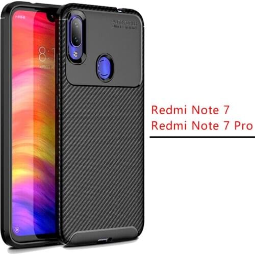 Case on redmi note 7 pro bumper cover for xiaomi redmy note7 not 7pro protective phone coque back bag silicone matte soft tpu