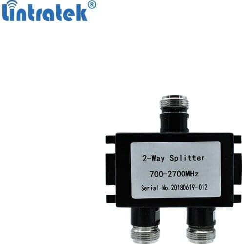 Two way splitter for celular signal booster 700-2700Mhz indoor antenna divider mini size for mobile phone signal repeater #9