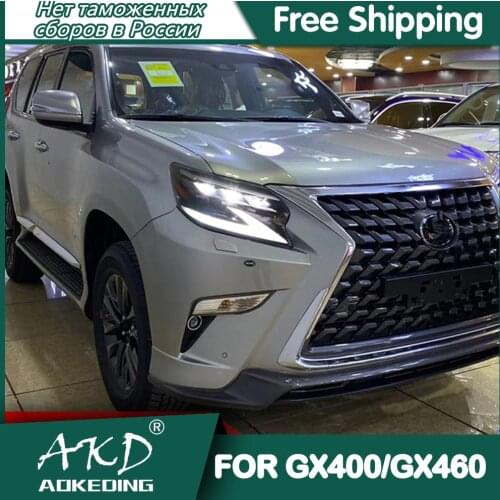 For Car LEXUS GX400 Headlights 2014-2020 DRL Day Running Light LED Bi Xenon Bulb Fog Lights Car Accessory LEXUS GX460 Head Lamp