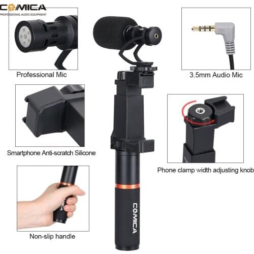 Comica Smartphone Video Kit CVM-VM10-K Video Surveillance Equipment For iPhone Samsung Huawei Phone