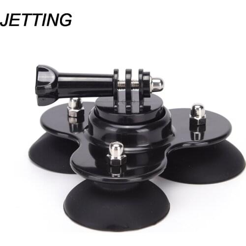 Hot Sale Action Camera Car Suction CupAluminum Suction Cup Adapter Mount Screw For Gopro Accessories For Gopro Hero1/2/3/3+/4