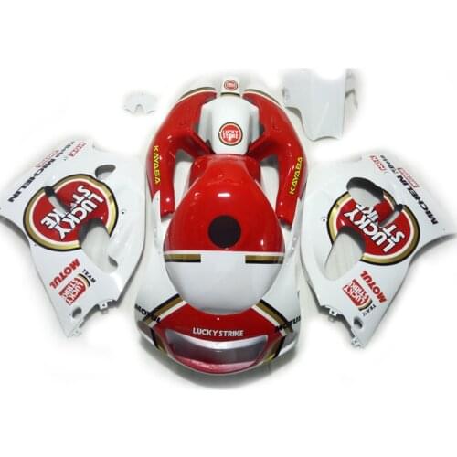 Motorcycle fairing kit for SUZUKI SRAD GSXR 600 750 1996 1997 1998 1999 2000, Red White Fairings GSXR600 GSXR750 PL83
