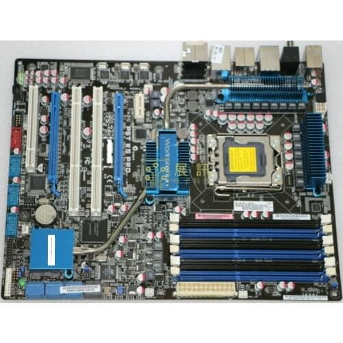 Free shipping original motherboard for ASUS P6T WS PRO DDR3 LGA 1366 USB2.0 24GB for I7 CPU X58 Desktop Motherboard