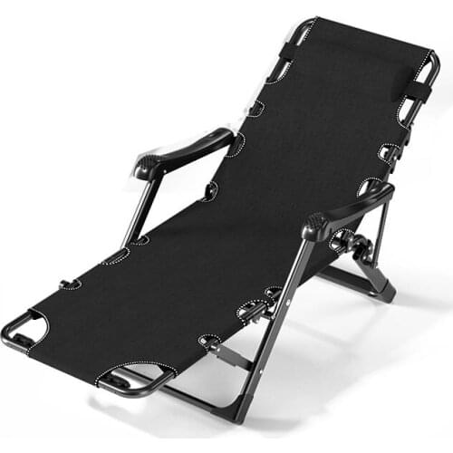 Recliner summer folding siesta bed beach armchair balcony leisure portable chair lazy sofa