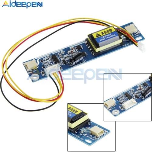 DC 10V-28V Universal CCFL Inverter LCD Laptop Monitor 2 Lamp For 10-26'' Widescreen Backlight For Screen Module DC To AC Board