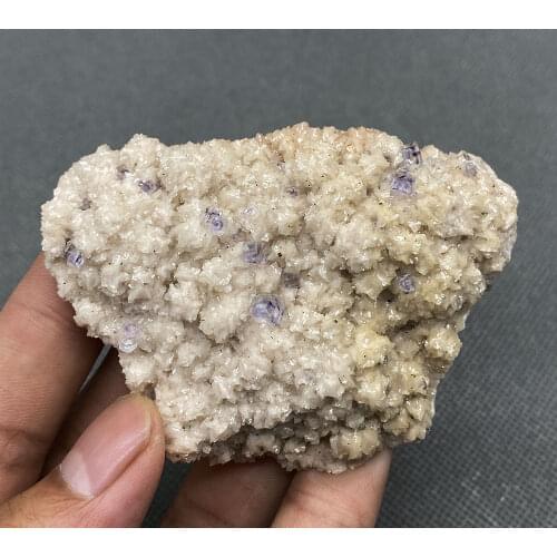 100% Natural Polyhedral Tanzanite blue Purple fluorite cluster mineral specimens Gem level Stones and crystals