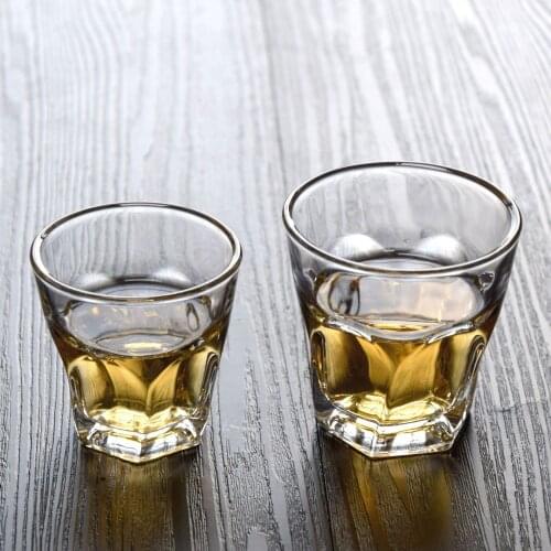 2 Pcs/lot luxury fashion home lead-free whiskey glass high quality party club wine glass cup for whiskey 0901-45