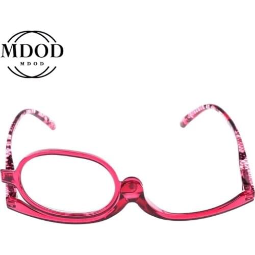 2021 Fashion Reading Glasses Color Big Frame Full Frame Female Street Shooting Single Rotate Left and Right Gafas De Lectura