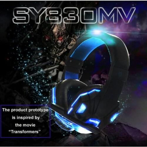 3.5mm Gaming Stereo Headset MIC Earphone Wired Gamer LED Headphones Stereo Sound Headsets For PS4 Laptop Nintendo Switch b3