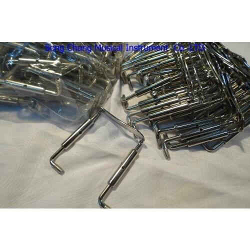 40pcs silver color viola chin rest clamps,viola parts,musical instrument part