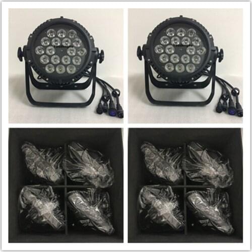 8 pieces 18*10watt led par par can led rgbw 4in1 outdoor par led rgbw flight case