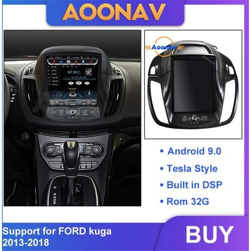 2din android car autoradio for ford kuga/escape 2013-2018 multimedia player car radio GPS navigation vertical screen MP4 player