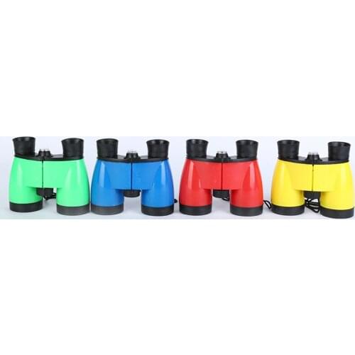 4x46 Color Mixing Binoculars Science Education Telescope Childrens Toys Outdoor Camping Tourism Telescope Birthday Gift Sac