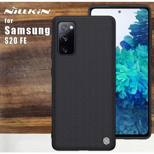 Nillkin For Samsung Galaxy S20 FE case Back Cover Textured Fiber Protective case for Samsung Galaxy S20 FE