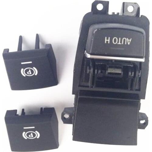 Electronic handbrake switch button trim cover 5 Series 7 Series 520 523il 525 528 530 730 740ilb mw2009-2017 P-key button cover
