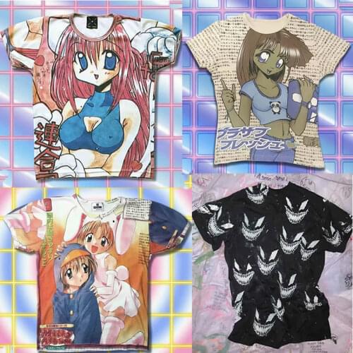 Aesthetic shirt y2k shirt vintage shirt Harajuku shirt Kawaii shirt Gothic shirt Punk shirt Dark shirt Street shirt Hip-hop