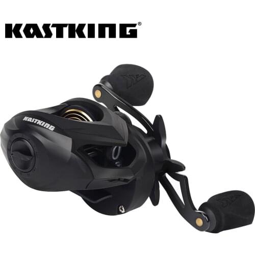 KastKing Baitcasting Fishing Reel 7 +1 Ball Bearings 6.6:1 Gear Ratio 205g Weight 8kg Max Drag Magnetic Brakes Fishing Coil