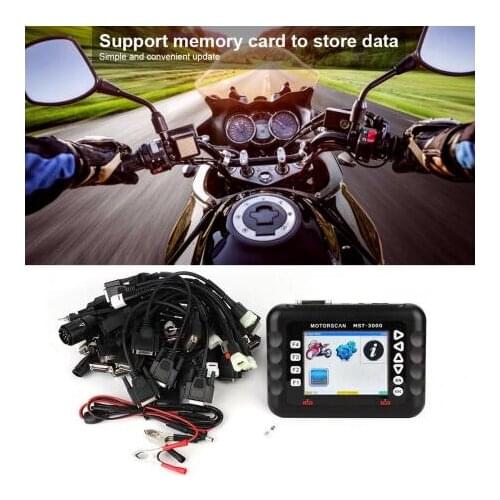 MST-3000 Motor Bike Electronic Diagnostic Tool For HONDA For YAMAHA For KAWASAKI Universal Motorcycle Code Reader Motorbike