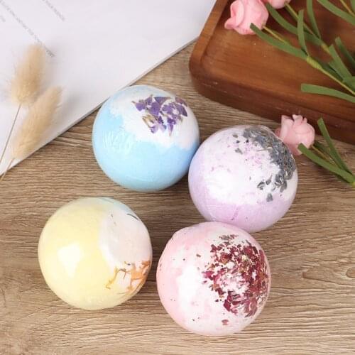 New Soap Handmade Essential Oil Soap Moisturizing Bath Salt Soap Bubble Shower Bombs Ball Body Cleaner Spa