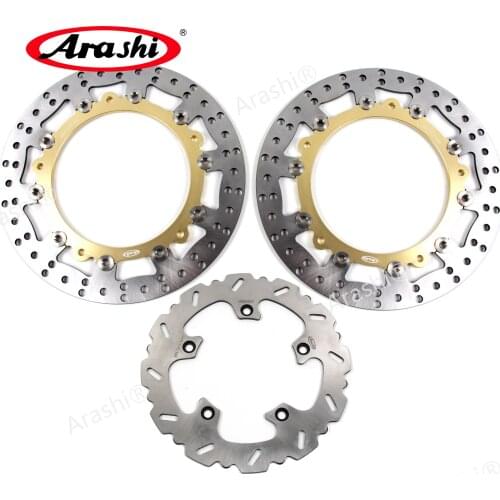 Arashi 1 Set R1200GS / ADV ABS / R1250GS CNC Front Rear Brake Disc Rotor For BMW R 1200 GS ABS 2013-2018 / ADVENTURE 15-18