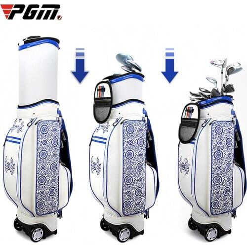 PGM Women Golf Sports Standard Bag Package Embroidery Stretching Lady Package Air Shipment Large Capacity Bag Nylon Waterproof