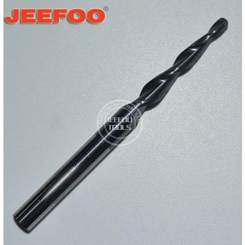 R1.5*30H*6D*75L Taper ballnose end mill Bits For Cutting Wood/ Taper Ball Nose Cutter