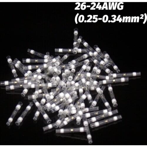 Wire Connectors 10/50 PCS Solder Seal - Heat Shrink Solder Butt Connectors - Solder Connector Kit - Automotive Marine Insulated
