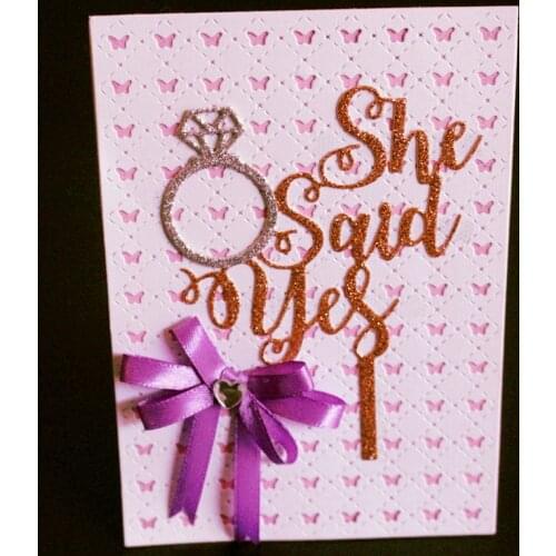 YINISE 1236 Love Cover Metal Cutting Dies For Scrapbooking Stencils DIY Album Cards Decoration Embossing Folder Craft Die Cuts