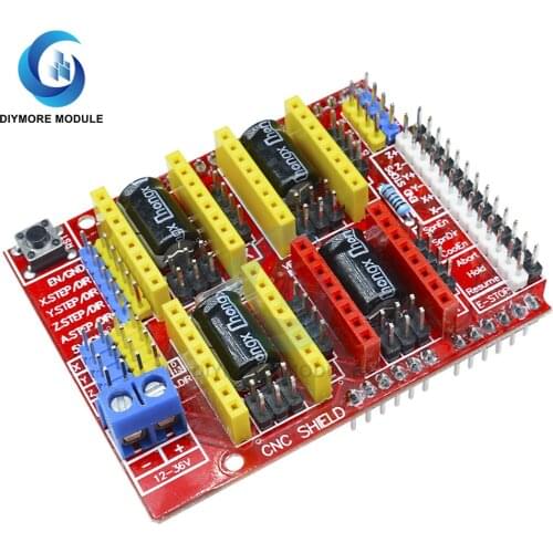 CNC A4988 V3.0 3D Printer Parts Shield Expansion Board Driver Module IO Port For Arduino Engraver
