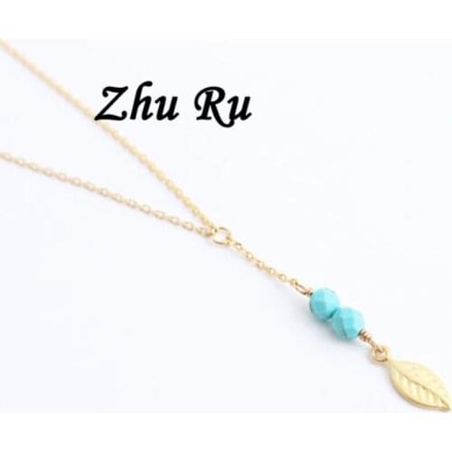 Present 2018 Attract Bijoux Femme Collier leaf leaves Statement Necklace Women Maxi Choker Boho Jewelry Graduation Gift Kolye